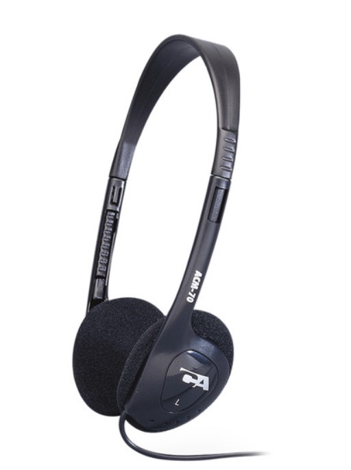 Cyber Acoustics ACM-70B Lightweight Headphones